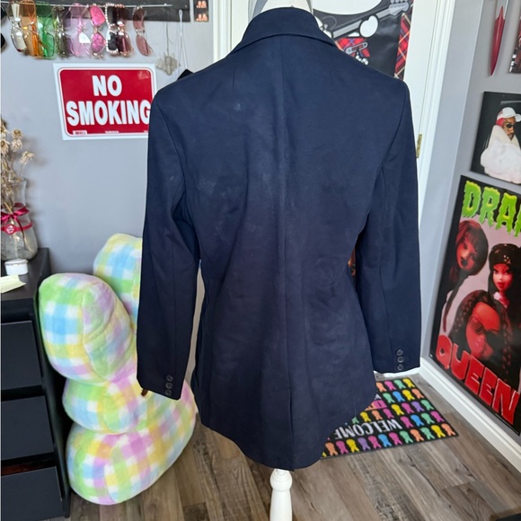 Navy Blue coat - Picture 2 of 3